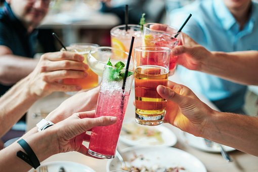 friends drinking