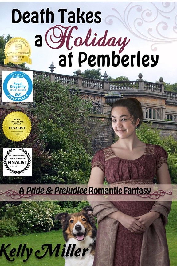 Death takes a holiday at Pemberley book cover