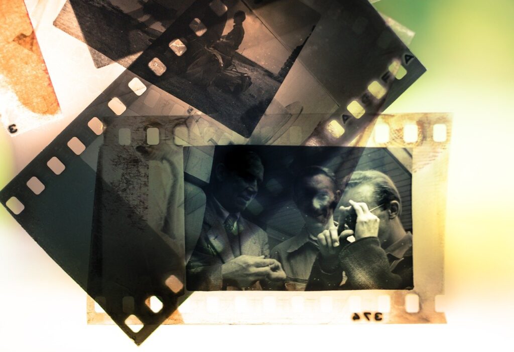 pieces of film