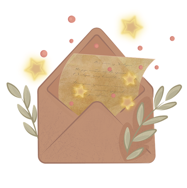 envelope and letter